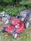 Craftsman self propelled mower with easy empty bag and wash out port. Deck is approx. 20