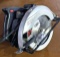 Skil saw with a 3-1/2 hp motor and a 7-1/4