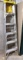 Werner 6' step ladder has a 225 lb capacity. Looks like it's in good condition.