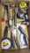 25' tape measures, vise grips, Fiskars utility knife, more.