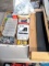 Misc. hardware including screws, door knob, hose clamps, step grip.