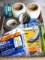 New packages of pipe wrap, weather strip, rubber foam, plus stretch wrap, duct tape, more.