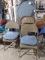 Six steel folding chairs are all in good shape, four chair cushions.