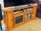 Nice cabinet currently set up as an entertainment system, but would also make a nice sofa or entry