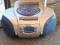 Portable radio with cassette deck is good for the garage.