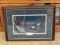 Nicely framed and matted print by Terry Redlin entitled 'Evening with Friends'. Measures approx. 21