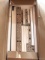 Wayfair WoodyHome white shelf unit to be assembled all in original shipping package.