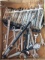 Wrench set and several other wrenches and ratchets.