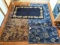 Four entry or small area rugs. Largest is 40