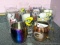 Green Bay Packers, Wisconsin Badgers, Chicago Cubs glasses, plus a Packers Moscow Mule cup, more.