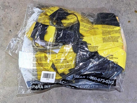New Miller fall harness in original package.