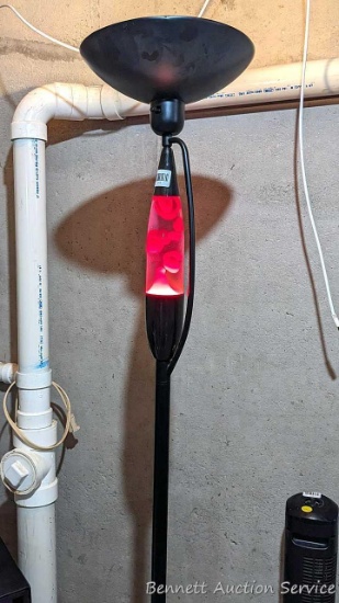 70" lava / floor lamp works and is in nice condition.
