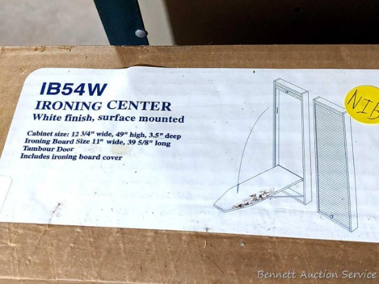 NIB ironing center is Model IB54W.