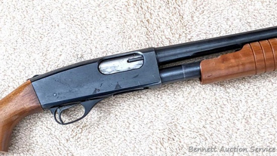 Noble Model 60G 12 gauge pump action shot gun with 2-3/4" chamber is in very good condition with a