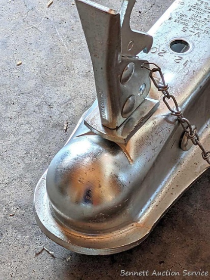 2" ball class 2 hitch receiver for your trailer tongue, appears to be unused.