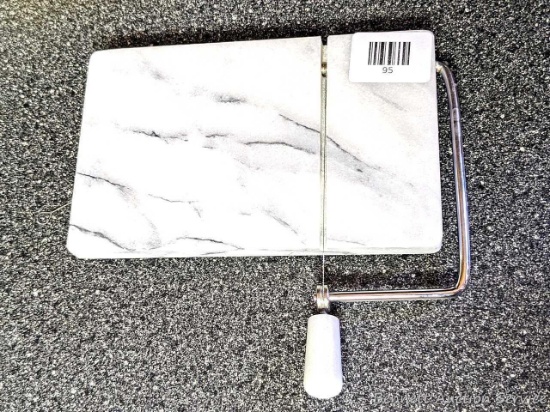 5" x 8" marble cheese slicer.