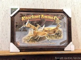 Decorative Whitetail mirror measures 18