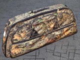 Whitetails Unlimited bow case with extra pocket for arrows and accessories. Case measures approx.