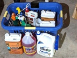Sunnyside Deck Wash (one mostly full one mostly empty), Round Up, Car Wash, RainX Spot Free Rinse,