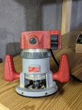 Milwaukee router appears in good condition and complete.