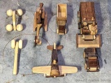 Neat wooden toys incl 11