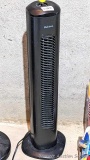 Holmes tower fan works and is about 30