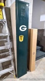 Green Bay Packers locker is about 72