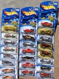Large amount of NIP Hot Wheels cars as pictured.