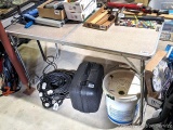 Handy Coleman folding camp table is approx 24