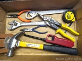 Wiss aviation shears, needle nose pliers, wrench, 13