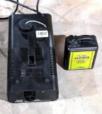 Silver Rain Lightning fogger machine with mostly full 1qt bottle fog juice. Model DK-F006R, about