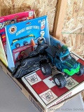 Bendos toys, Wisconsin checkers, baseball glove, more.