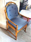 Cute little wooden chair measures 18