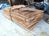Bundle of cedar roof shakes most are 22