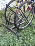 Dual bike rack or bike holder measures 24