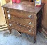 Cute little antique dresser measures approx. 32
