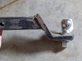 Heavy duty trailer drop hitch with a 1 7/8