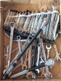 Wrench set and several other wrenches and ratchets.
