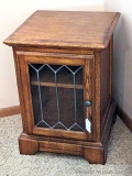 Smaller end table matches the rest, Lot 42, 45, 53 and 59. Measures 25