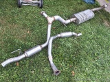 Full custom exhaust system with 2 1/2