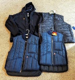 Big Bill brand workwear jacket is size 2XL, plus an Apt. 9 puffer-style vest, new with tags, size
