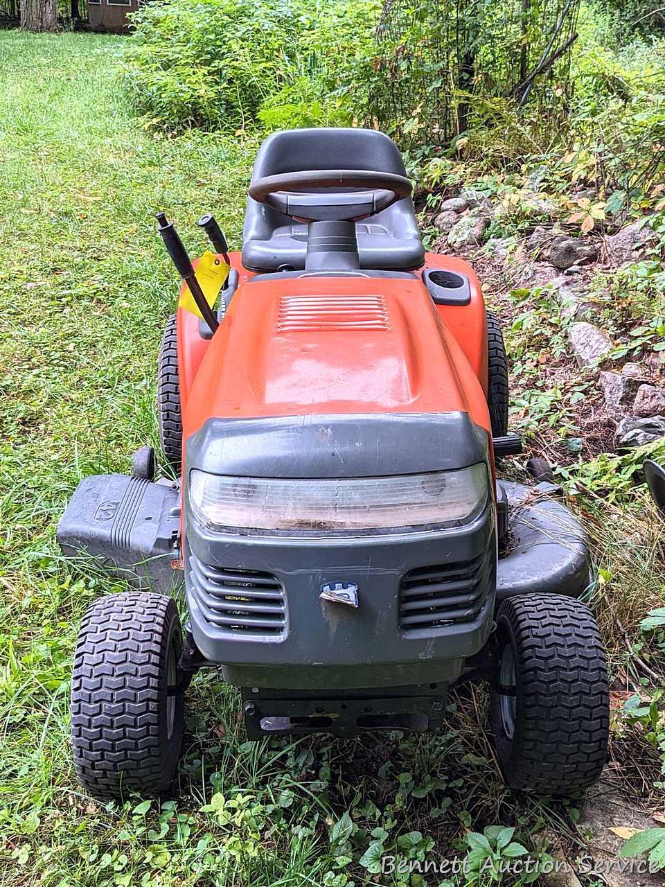 Husqvarna YTH1542 Crown Series riding lawn mower Proxibid