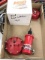 MSD Blaster 3 electronic ignition coil, plus MSD cap & rotor. Box reads Part No. 84085 Ford HEI and