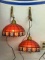 Pair of marching Heileman's Old Style beer lights are each about 10