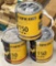 Full and partial cans of Conci Pro 150 Interior Eggshell and 10 Interior Flat production and