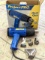 12.5 amp heat gun, two speed and two temp up to 920 degrees with assorted nozzles.