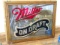 Miller High Life on Draft beer mirror is in good condition and about 22