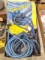Moroso Blue Max and Accel SuperStock spark plug wire sets, plus a distributor cap - presumably for a