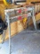 A pair of StableMate saw horses, contractor rated. Used but not used up! Measure approx 42