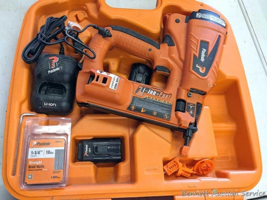 Paslode IM200Li 18 gauge cordless brad nailer